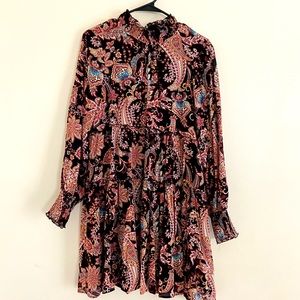 Paisley print mini!